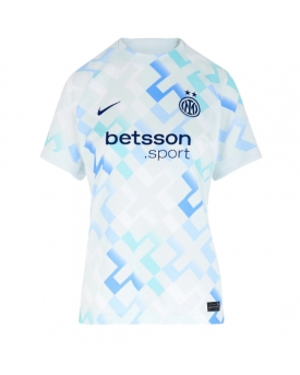 Billige Fotballdrakt Inter Milan Replika Bortedrakt Dame 2025-26 Kortermet Billige Fotballdrakt Inter Milan Replika Bortedrakt Dame 2025-26 Kortermet